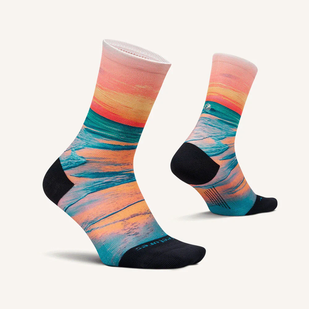 Feetures Elite | Light Cushion | Mini-Crew | Sunset Glow - Image 3