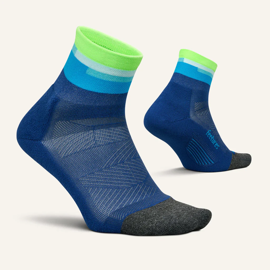 Feetures Elite | Light Cushion | Quarter Length | Surfboard Blue - Image 3
