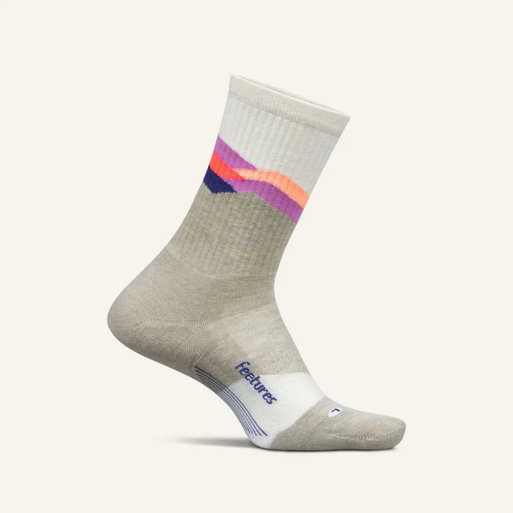 Feetures Trail | Max Cushion | Mini-Crew | Mountains High Cream