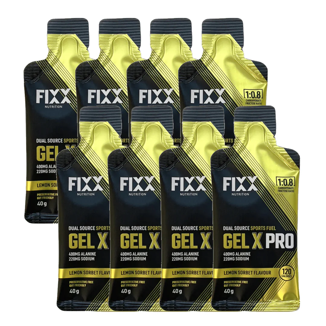 Fixx Nutrition Gel X Pro Bundle | 8 Pack - Image 3