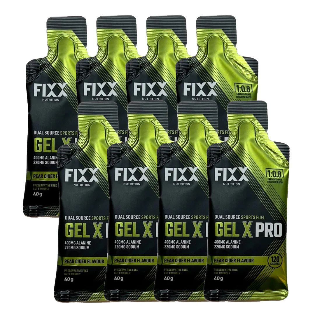 Fixx Nutrition Gel X Pro Bundle | 8 Pack - Image 4