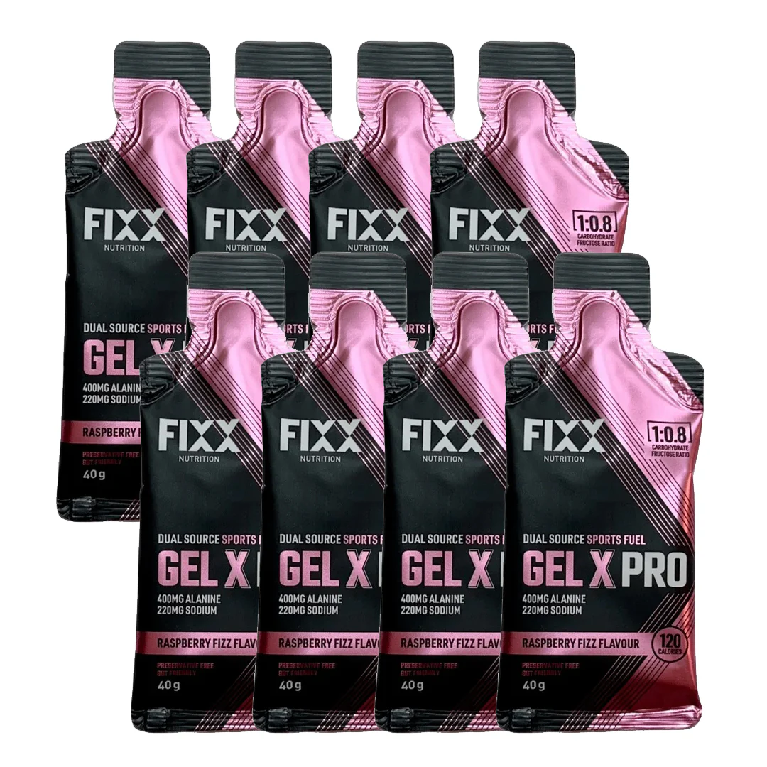 Fixx Nutrition Gel X Pro Bundle | 8 Pack - Image 6