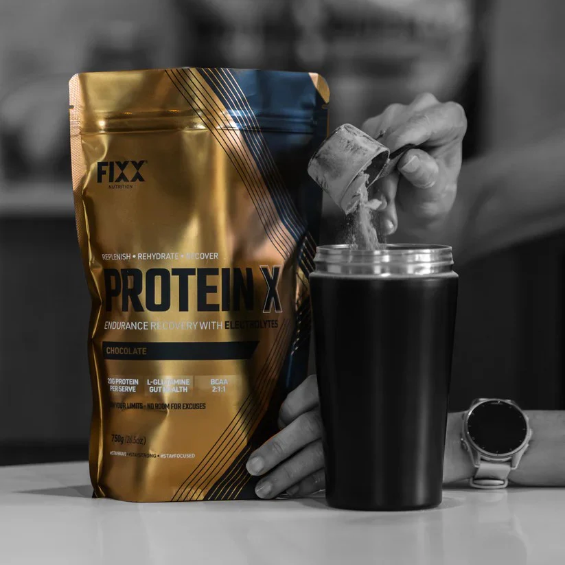 Fixx Protein X Endurance Recovery Shake | 15 Serve Bag | Chocolate - Image 3