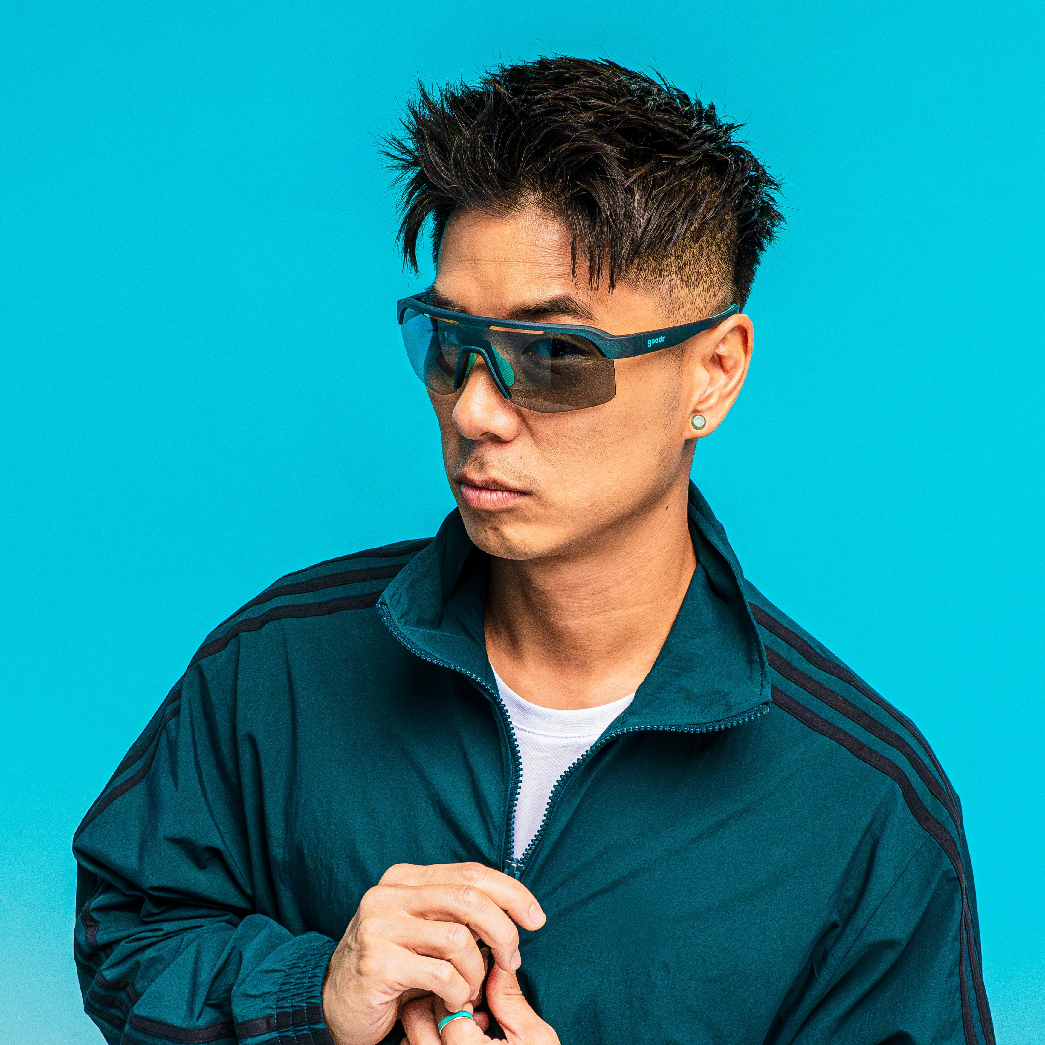 goodr Sunglasses | Bolt Gs | Electric Zen Machine - Image 2