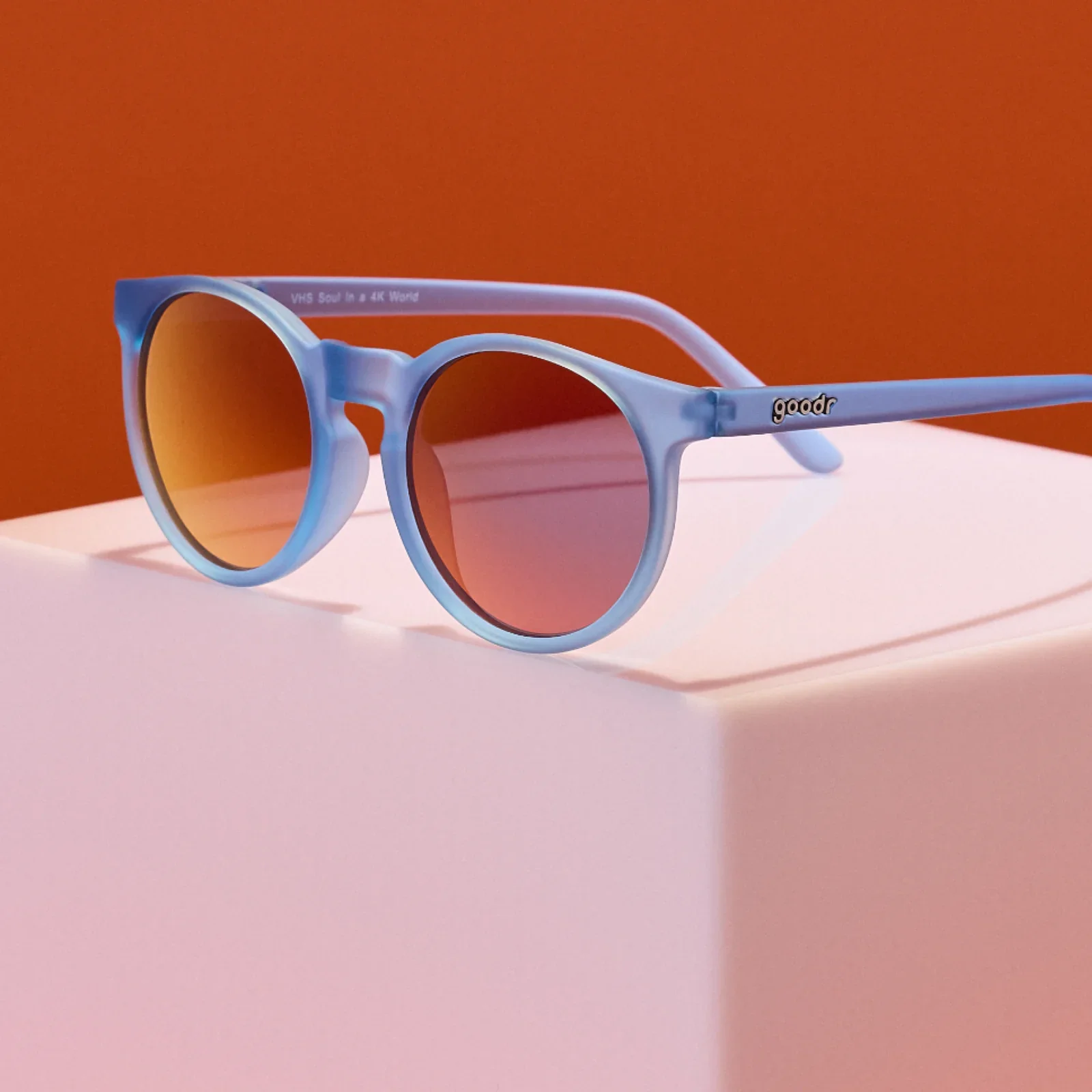 goodr Sunglasses | Circle Gs | VHS Soul in a 4K World - Image 4