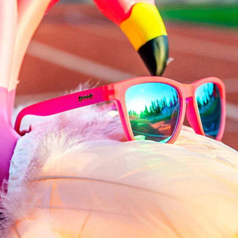 goodr Sunglasses | The OGs | Flamingos on a Booze Cruise - Image 3