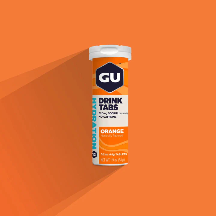 GU Electrolyte Hydration Drink Tabs | Orange