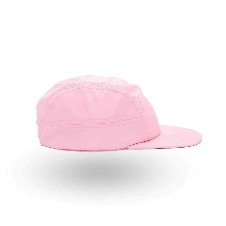 Helios Ultralight 7 Panel Running Cap | Soft Brim | Pink - Image 3