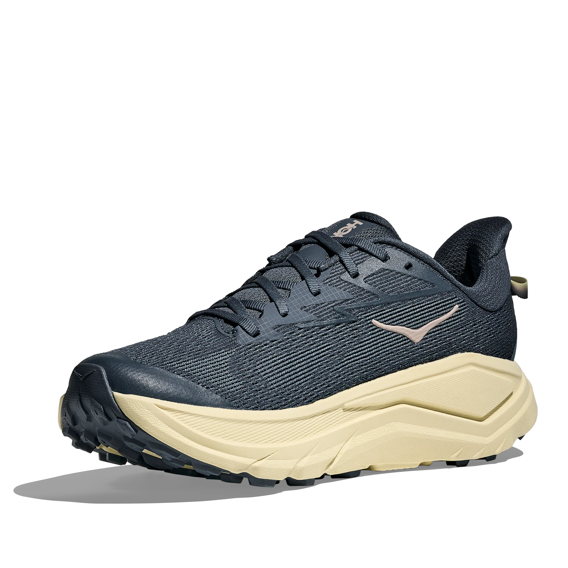 Hoka Challenger 8 Wide | Faded Navy / Pampas Grass | Mens - Image 7