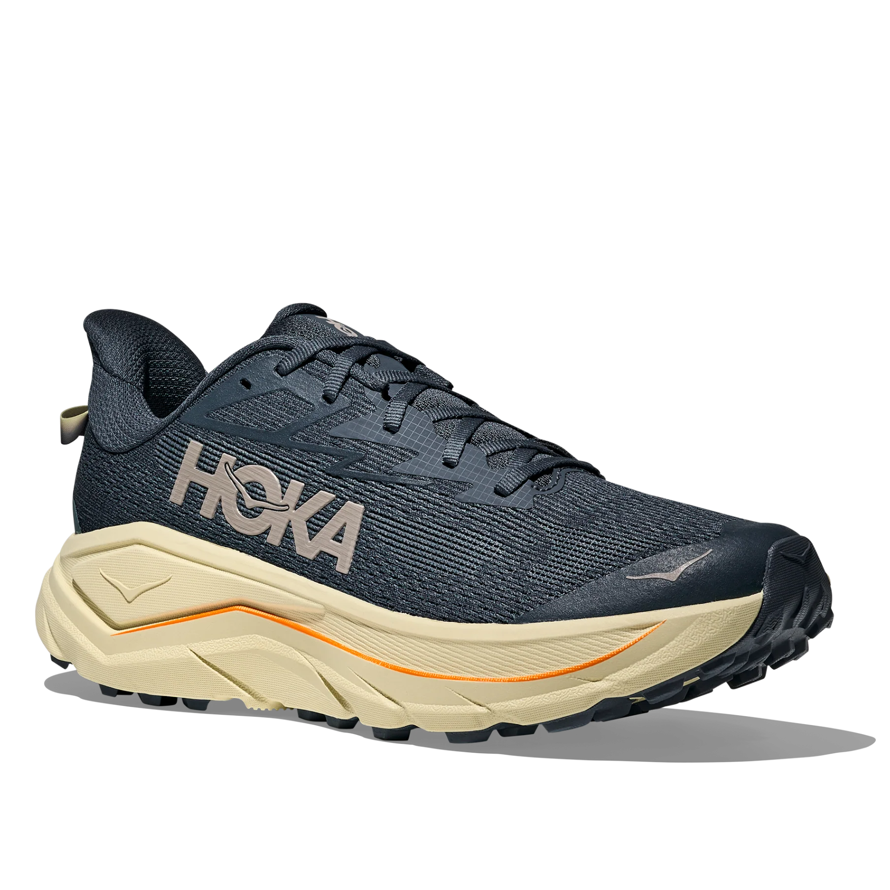 Hoka Challenger 8 Wide | Faded Navy / Pampas Grass | Mens - Image 6