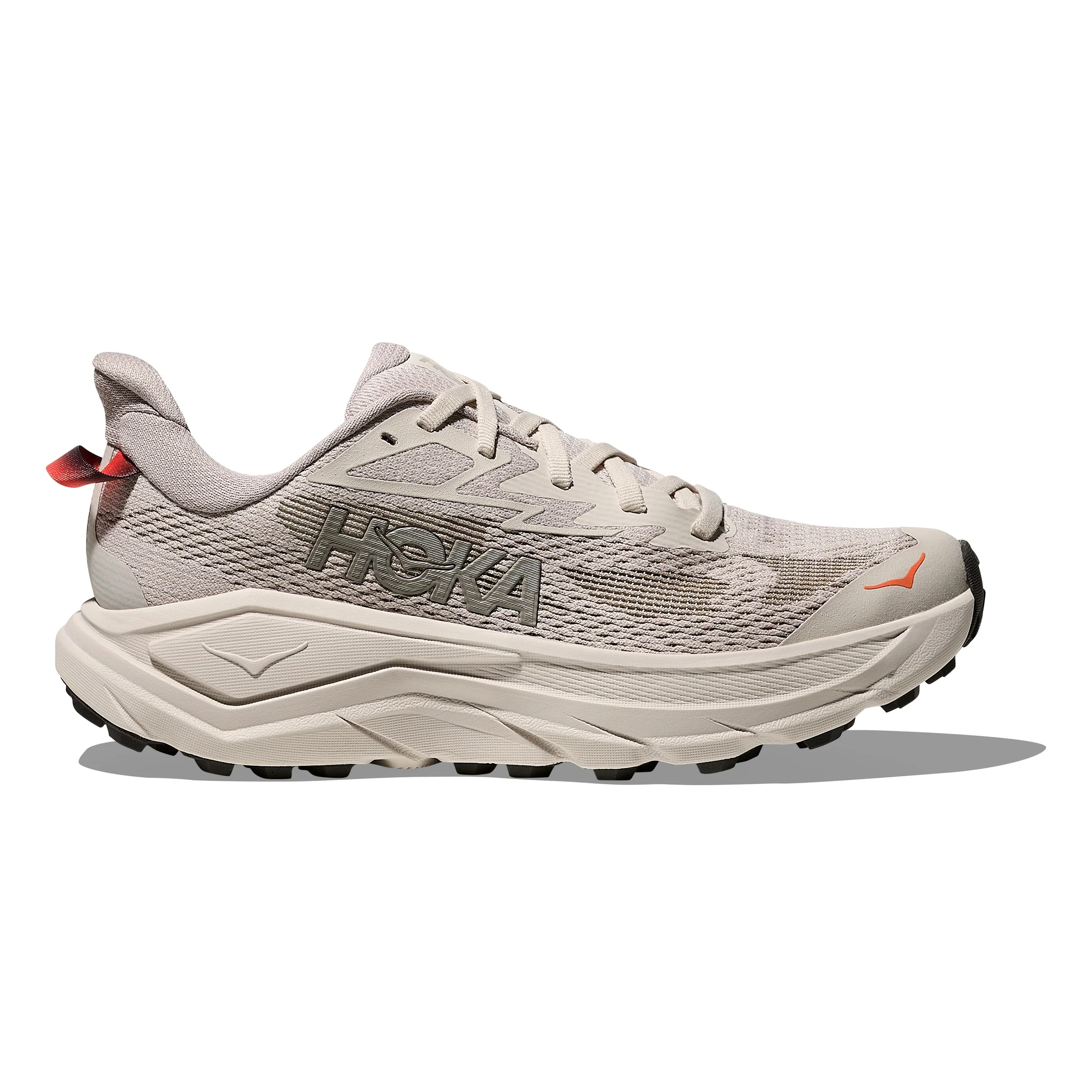 Hoka Challenger 8 | Stucco / Asphalt Grey | Womens
