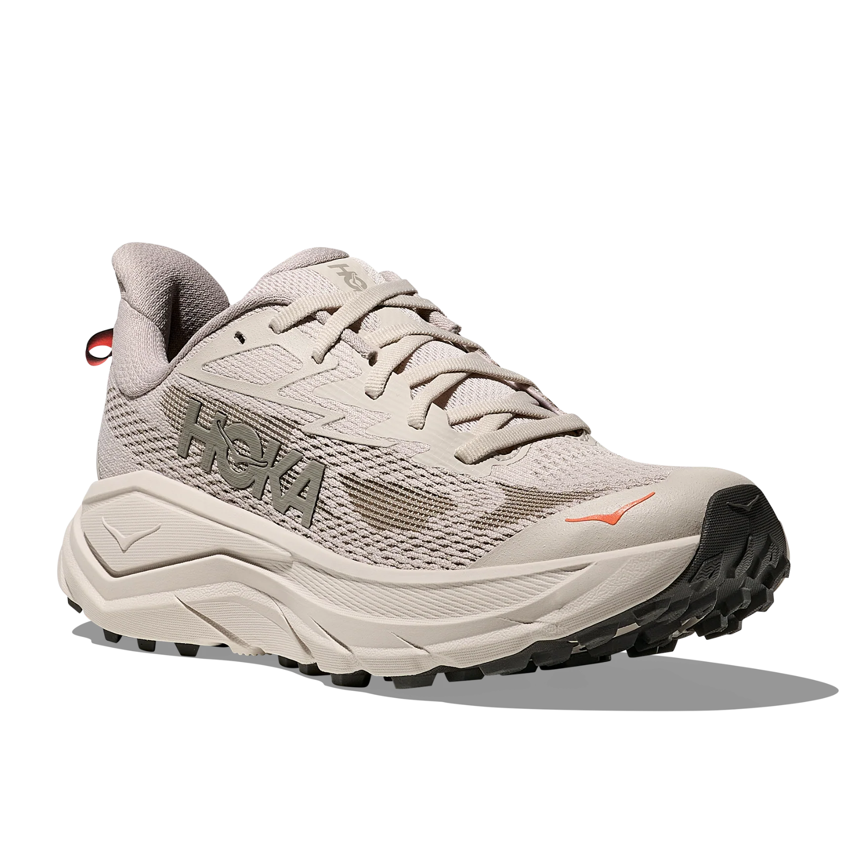 Hoka Challenger 8 | Stucco / Asphalt Grey | Womens - Image 7