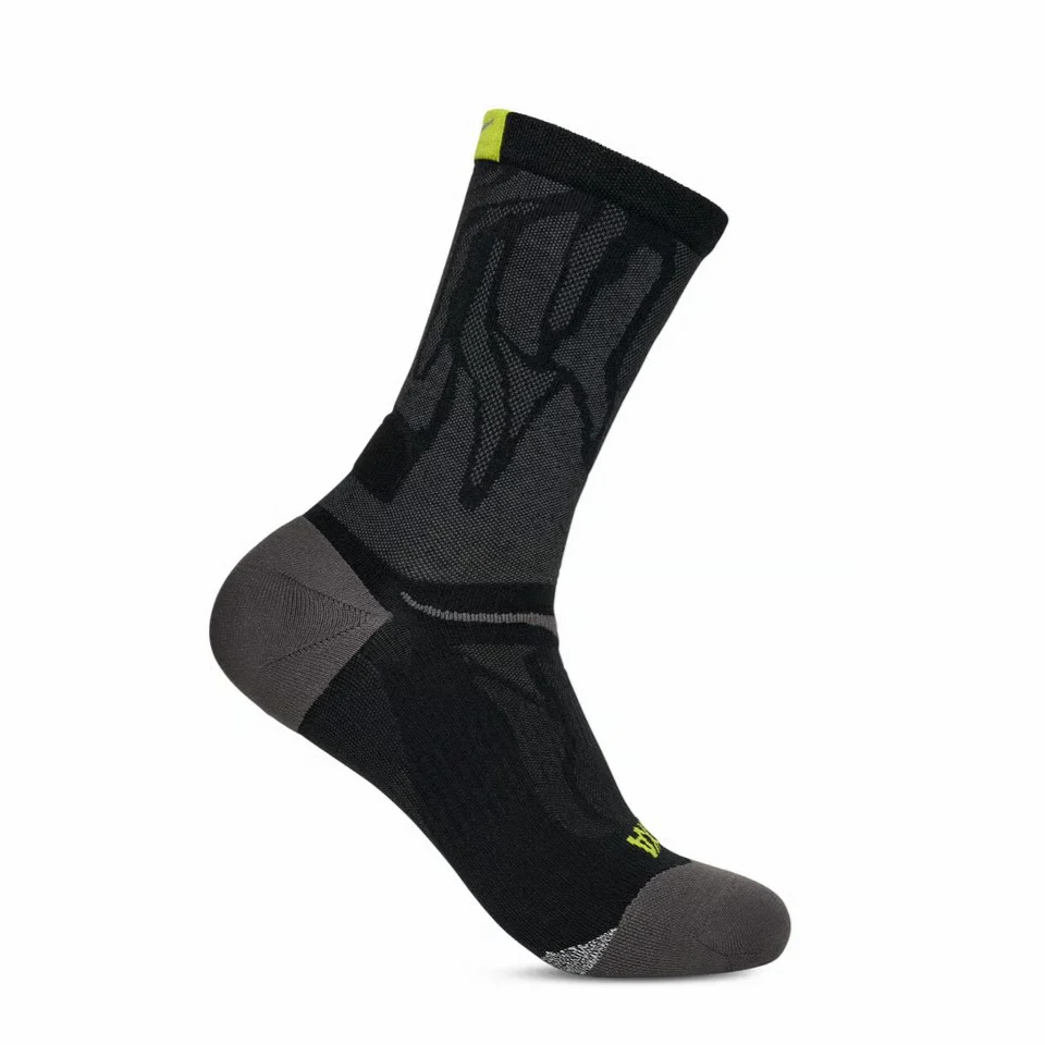 Hoka Clifton Crew Run Sock | Black