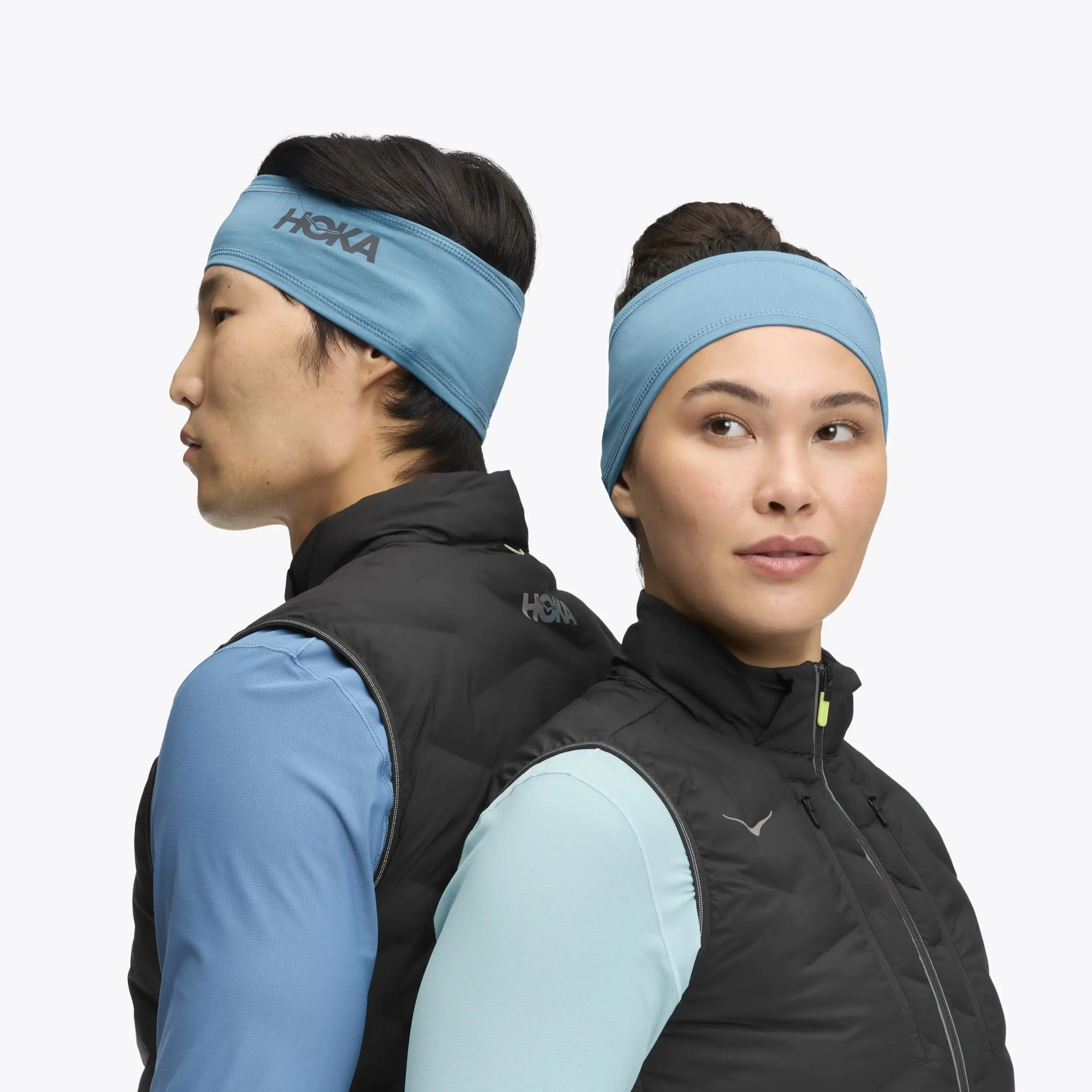 Hoka ColdSnap Fleece Headband | Alpine Blue - Image 2
