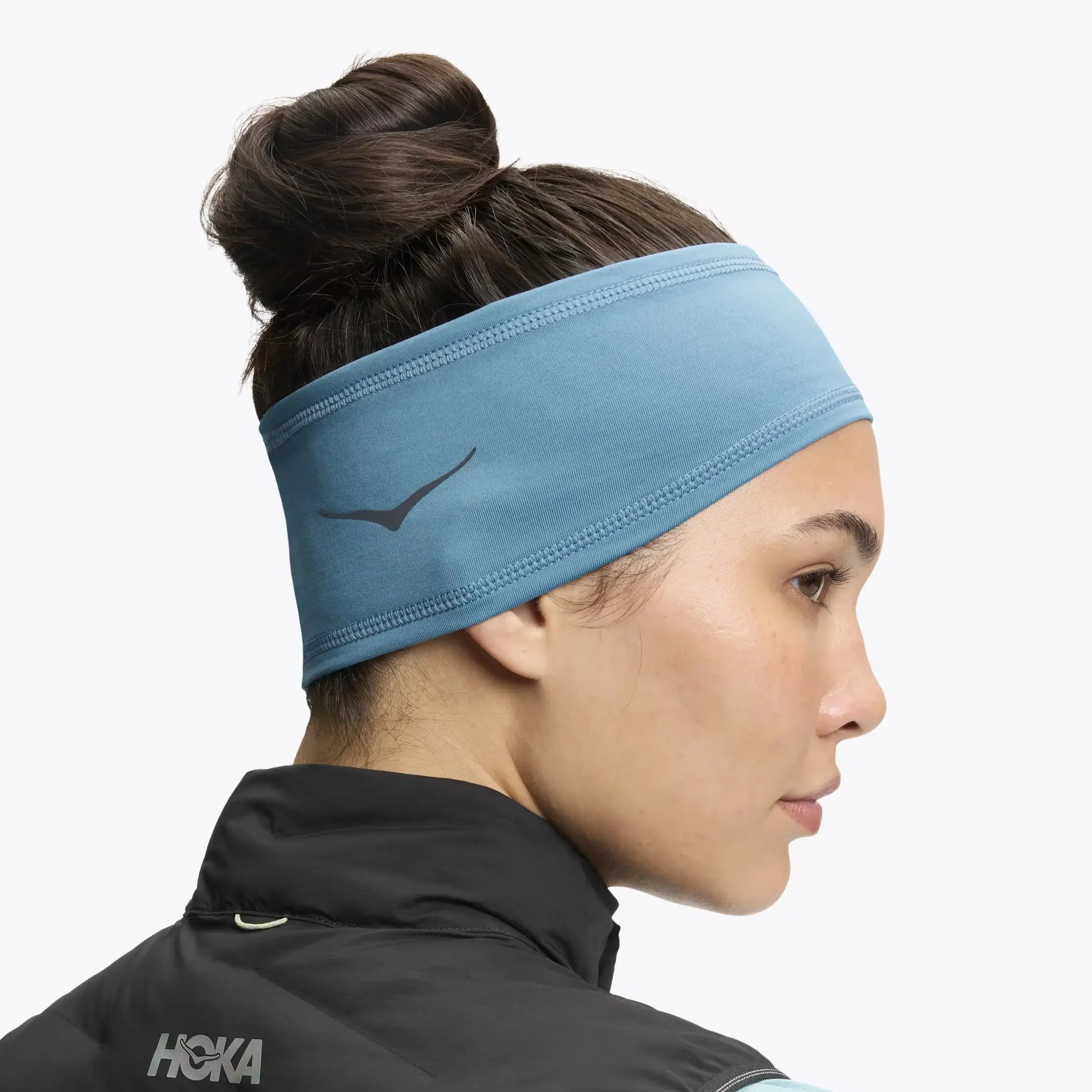 Hoka ColdSnap Fleece Headband | Alpine Blue - Image 3