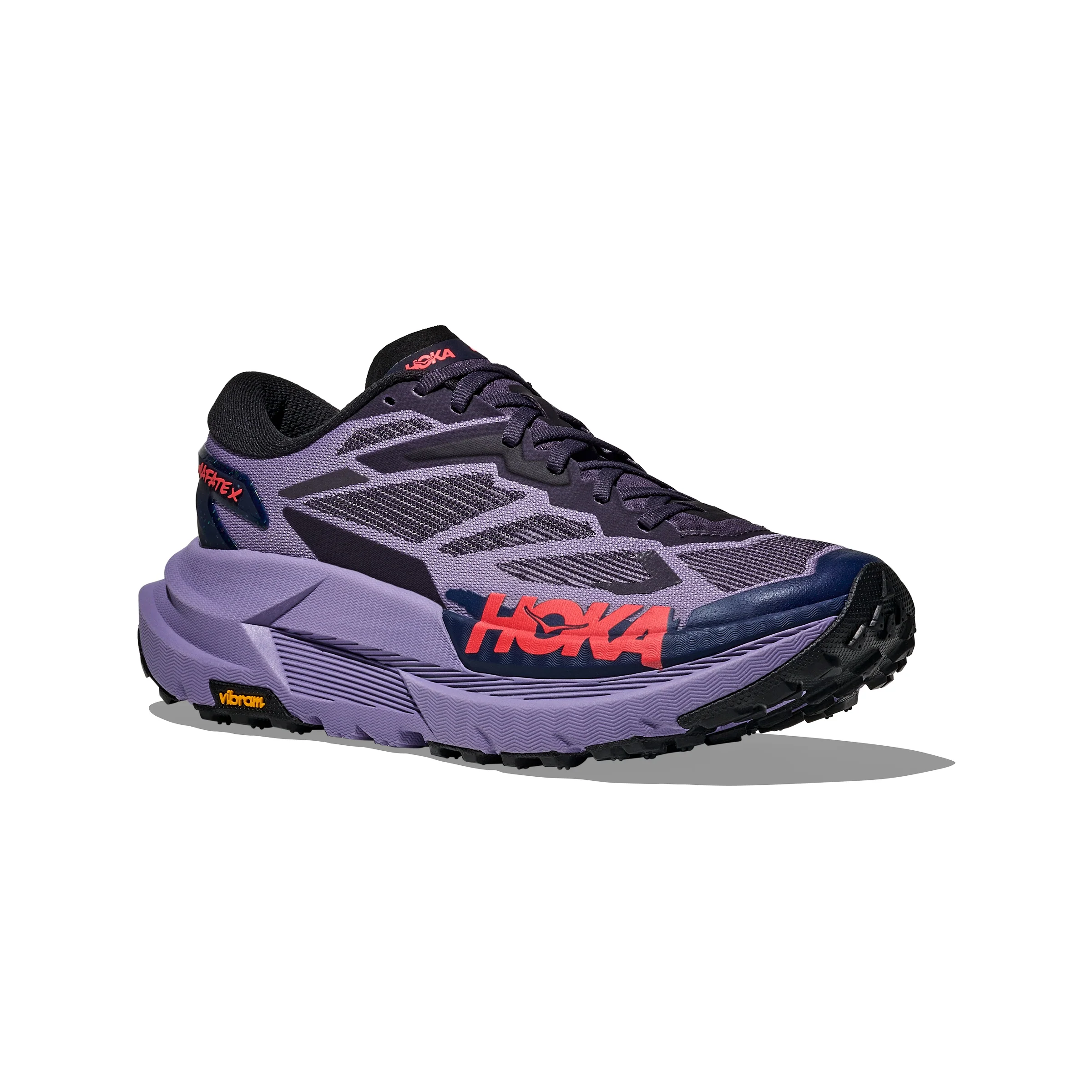 Hoka Mafate X | Berry Jam / Squid Ink | Womens - Image 7