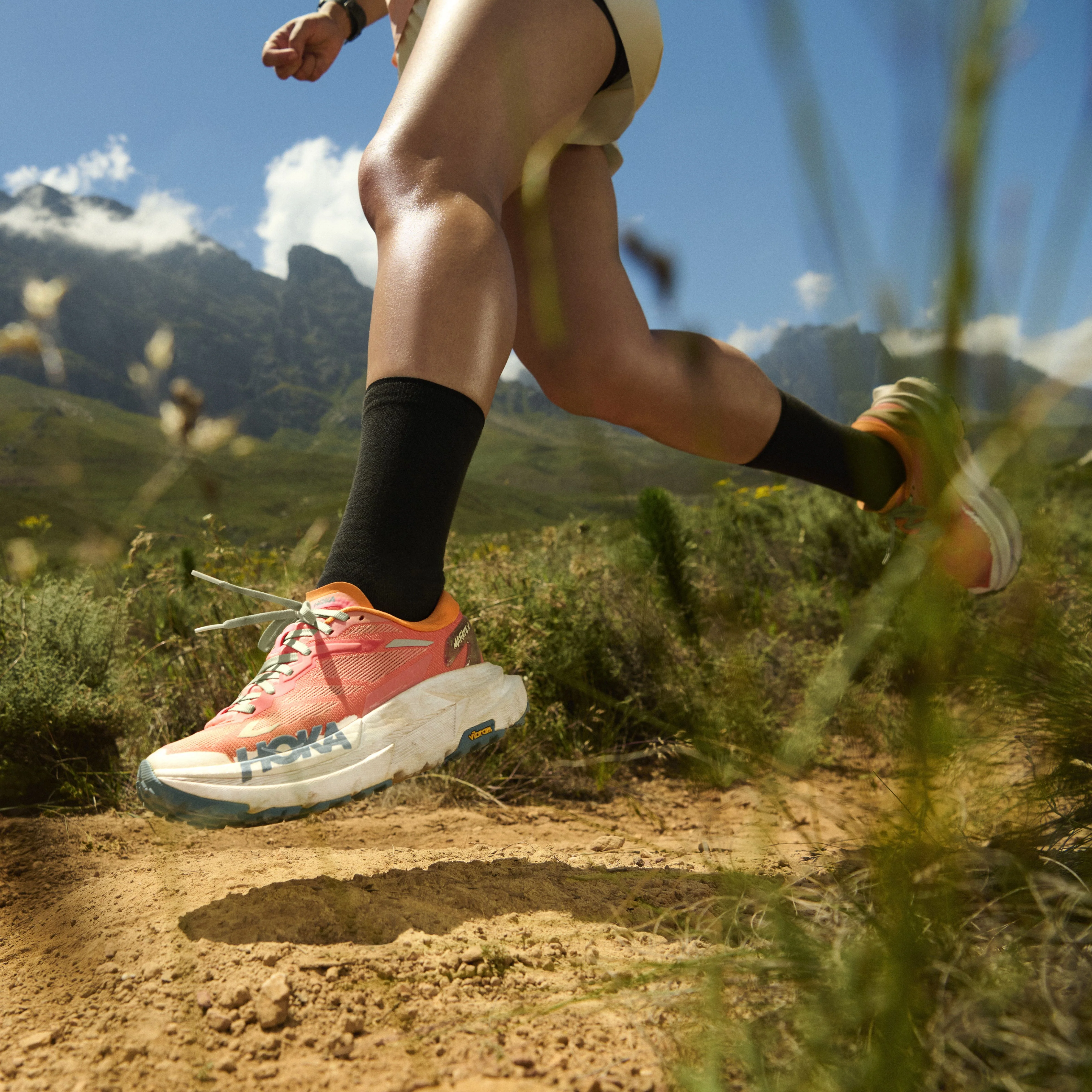 Hoka Mafate X | Feldspar / Mountain Fog | Womens - Image 3