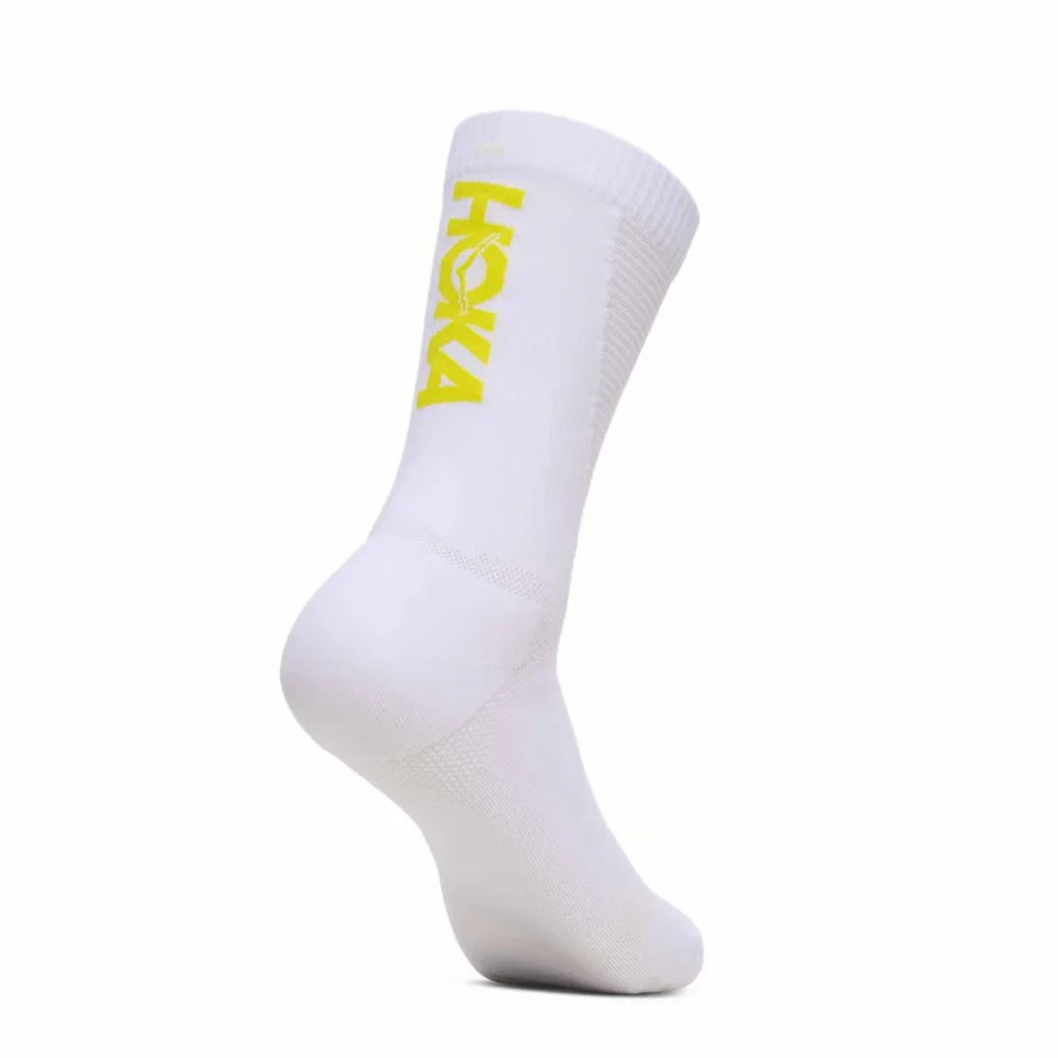 Hoka Race Day Crew Sock | White - Image 2