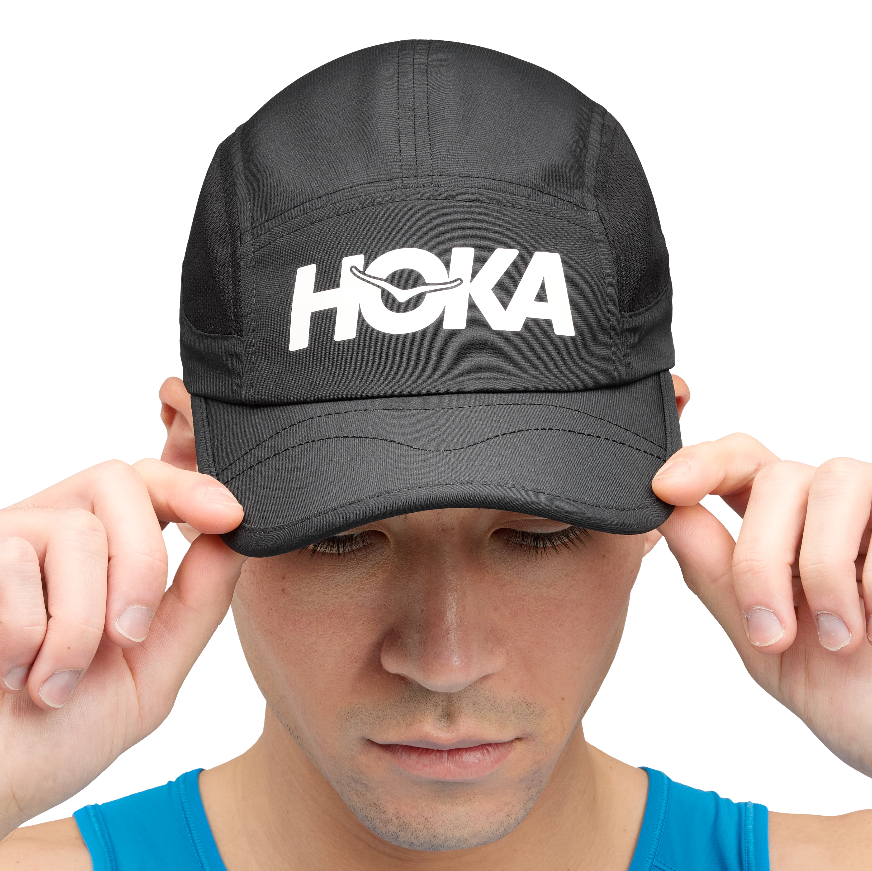 Hoka Run Hat | Black - Image 2