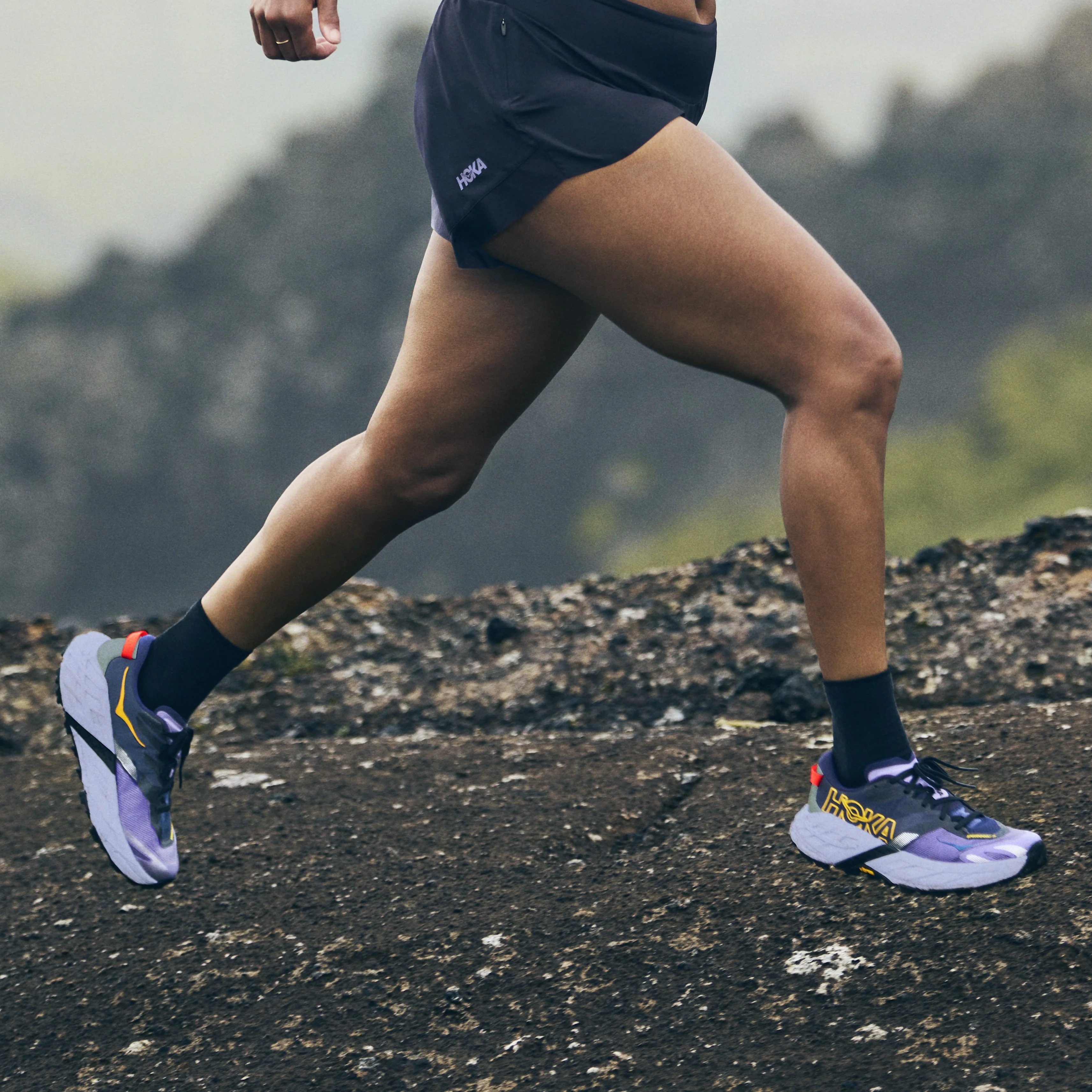 Hoka Speedgoat 7 Wide | Berry Jam / Starlight Glow | Womens - Image 3