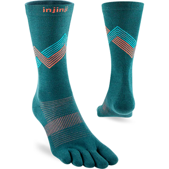 Injinji Run Sock | Lightweight | Crew Length | Lagoon - Image 3