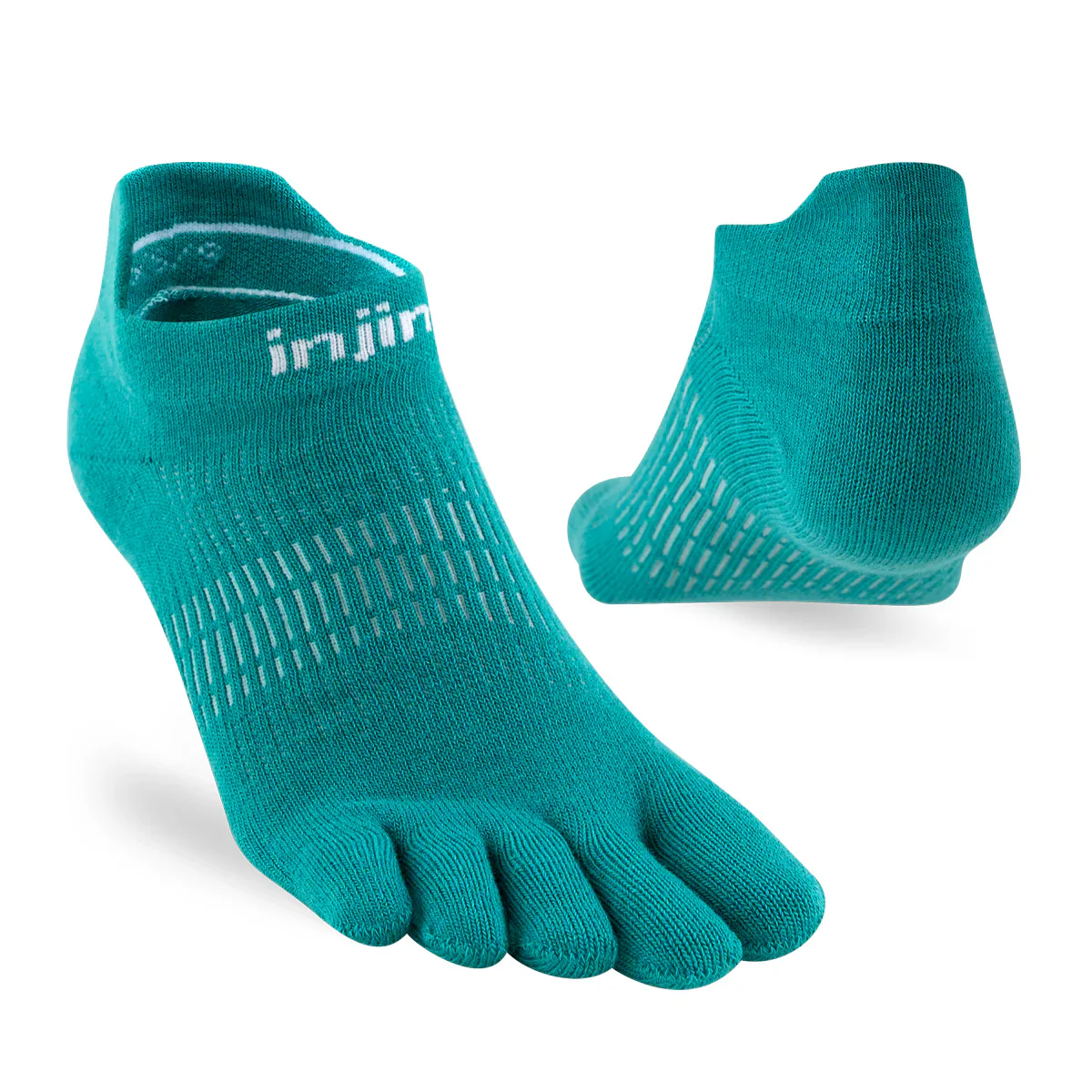 Injinji Run Sock | Lightweight | No Show | Atlantis | Womens - Image 5