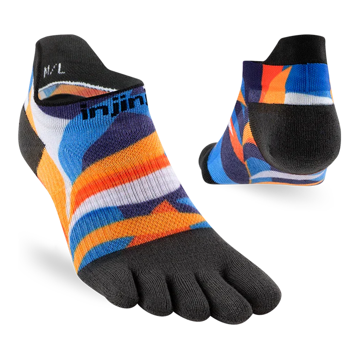 Injinji Run Sock | Lightweight | No Show | Botanic | Womens - Image 6