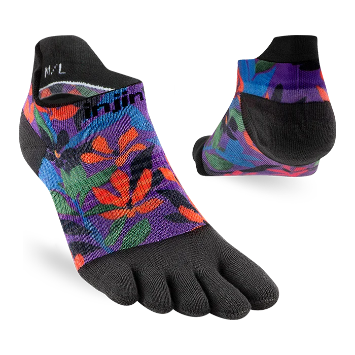 Injinji Run Sock | Lightweight | No Show | Tropical | Womens - Image 5