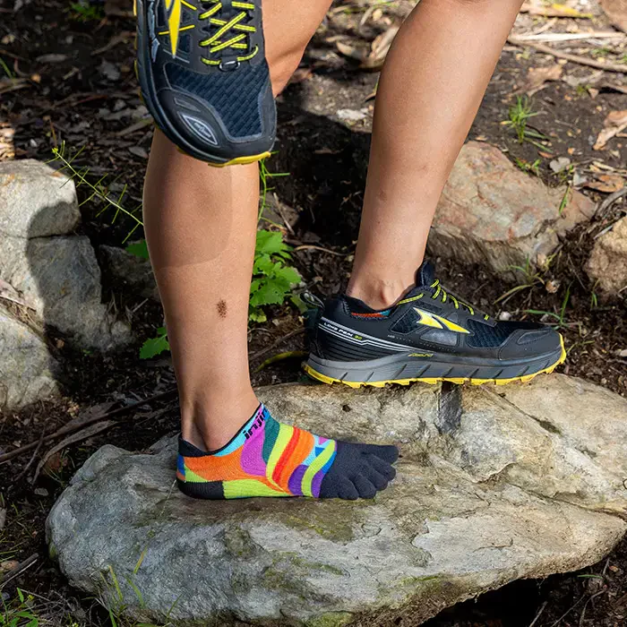 Injinji Run Sock | Lightweight | No Show | Verdure | Womens - Image 2