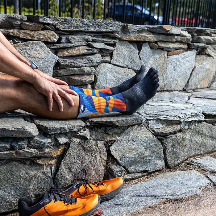 Injinji Trail Sock | Midweight | Crew Length | Botanic - Image 2