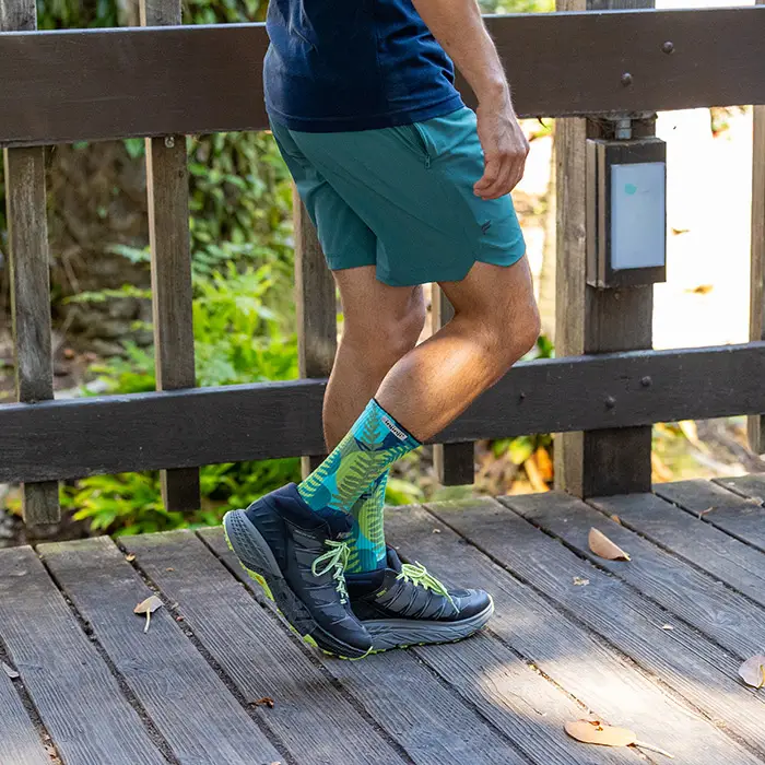 Injinji Trail Sock | Midweight | Crew Length | Jungle - Image 4