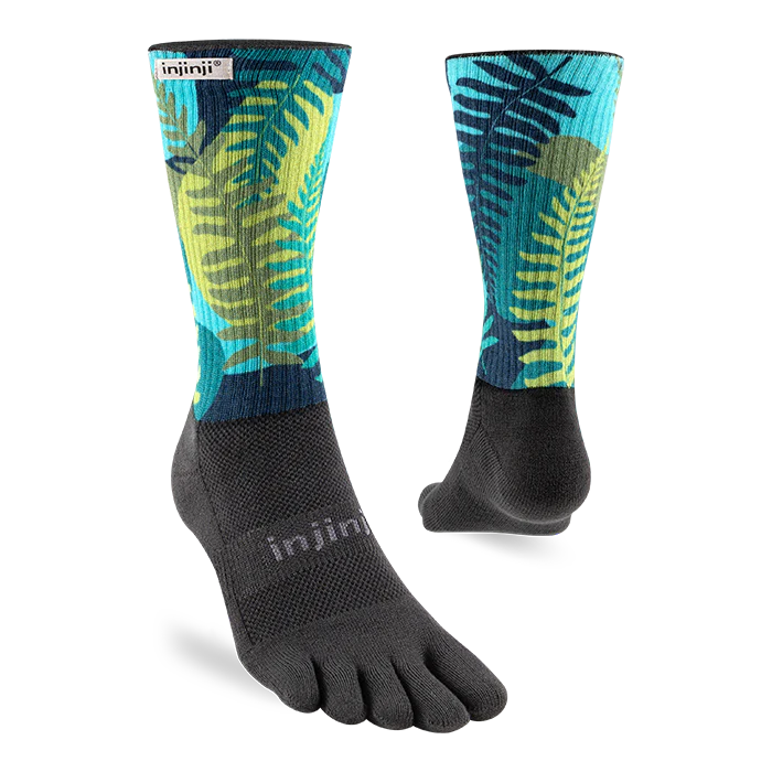 Injinji Trail Sock | Midweight | Crew Length | Jungle - Image 6