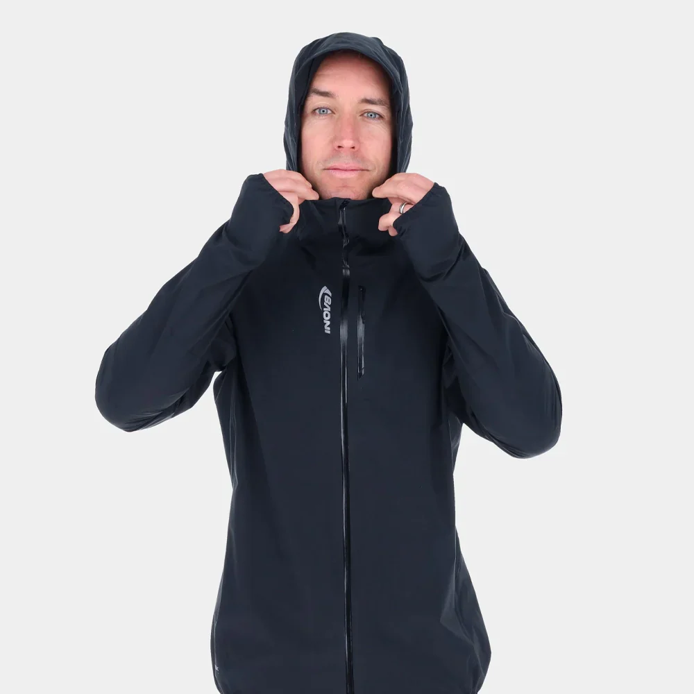INOV8 Stormshell Waterproof Jacket V2 | Black | Mens - Image 5
