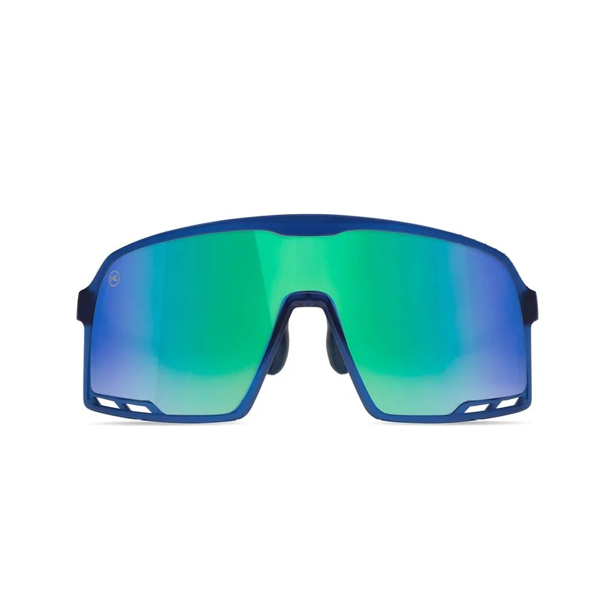Knockaround Sunglasses | Campeones | Rubberized Navy / Mint - Image 3