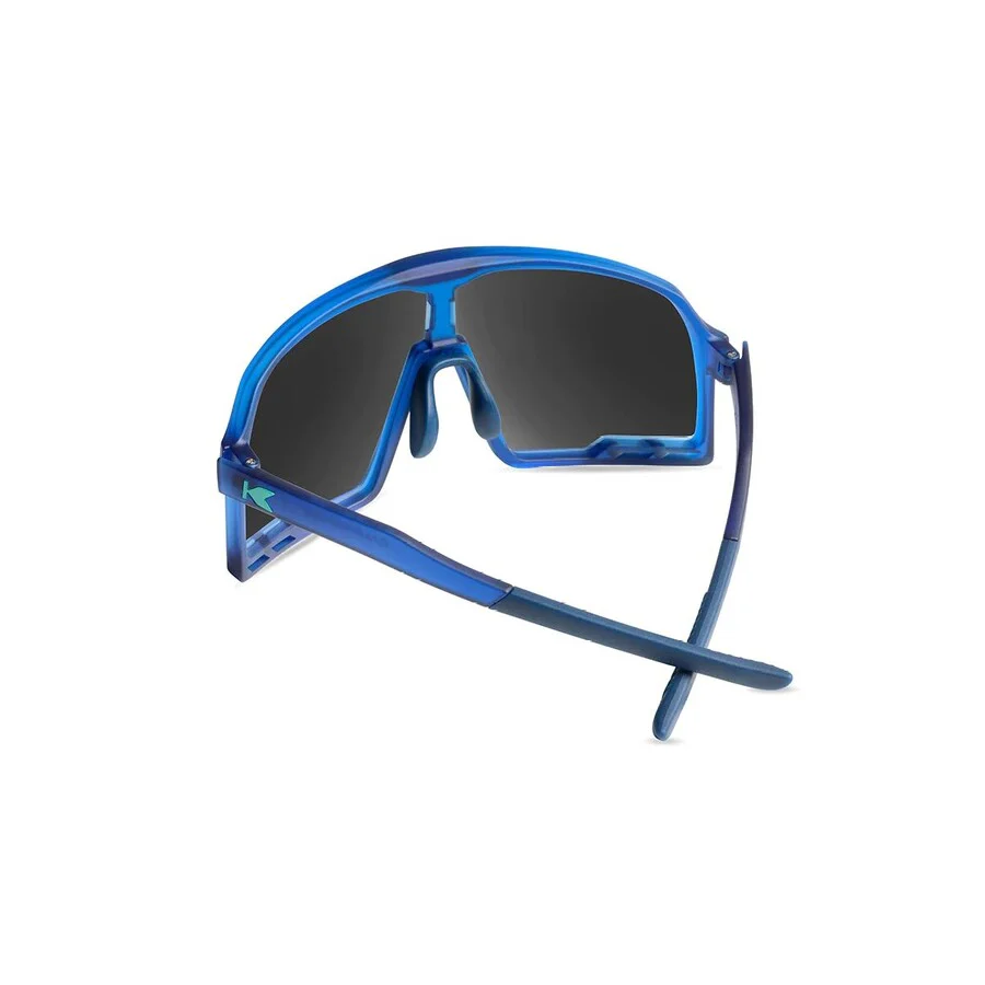 Knockaround Sunglasses | Campeones | Rubberized Navy / Mint - Image 4
