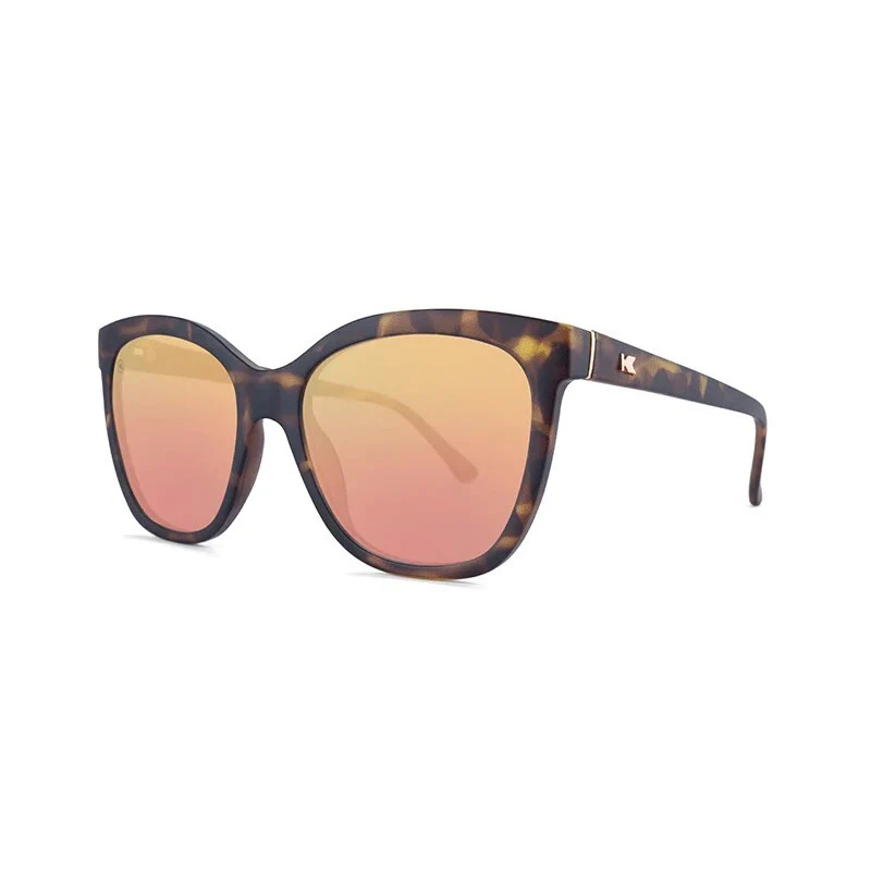 Knockaround Sunglasses | Deja Views | Matte Tortoise Shell / Rose Gold - Image 6