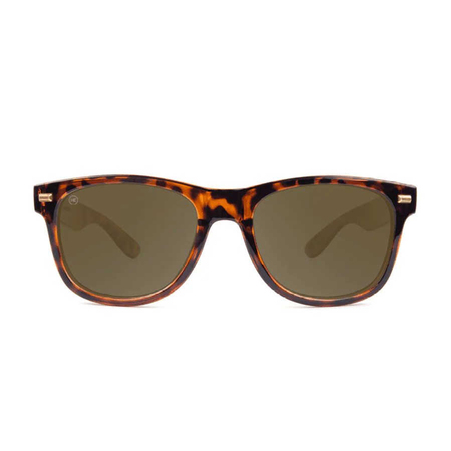 Knockaround Sunglasses | Fort Knocks | Glossy Tortoise Shell / Amber - Image 3