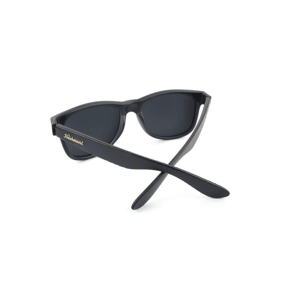 Knockaround Sunglasses | Fort Knocks | Matte Black / Moonshine - Image 4