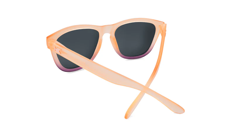Knockaround Sunglasses | Premiums | Frosted Rose Quartz Fade / Rose - Image 3