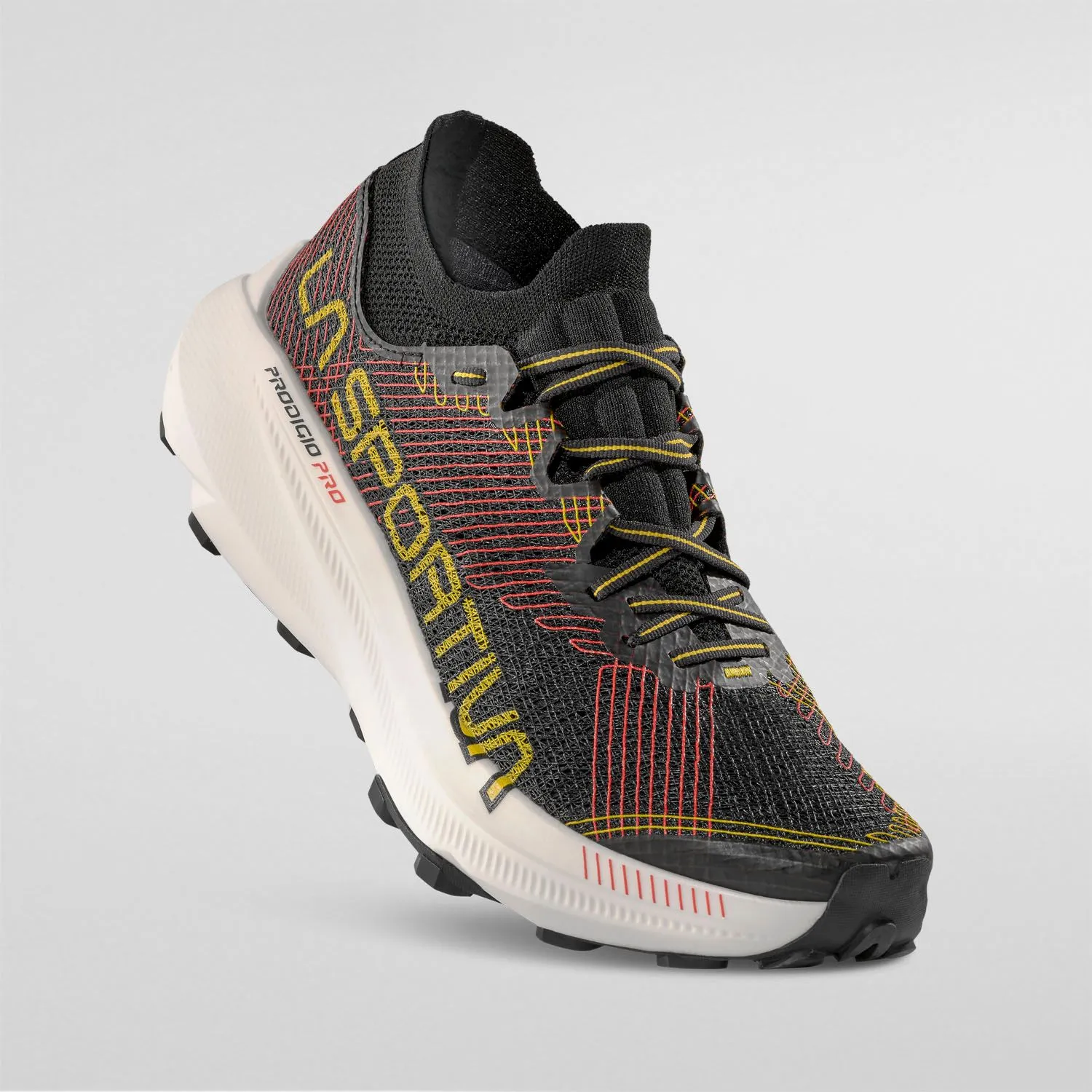 La Sportiva Prodigio Pro | Black / Yellow | Mens - Image 3