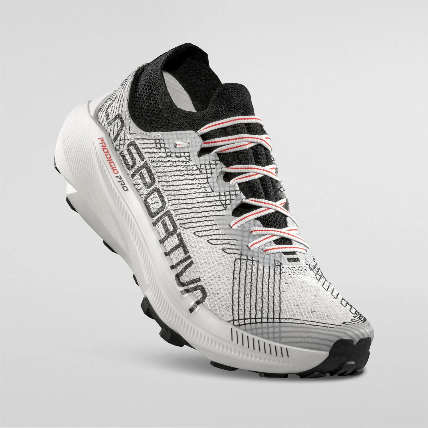La Sportiva Prodigio Pro | White / Black | Mens - Image 3