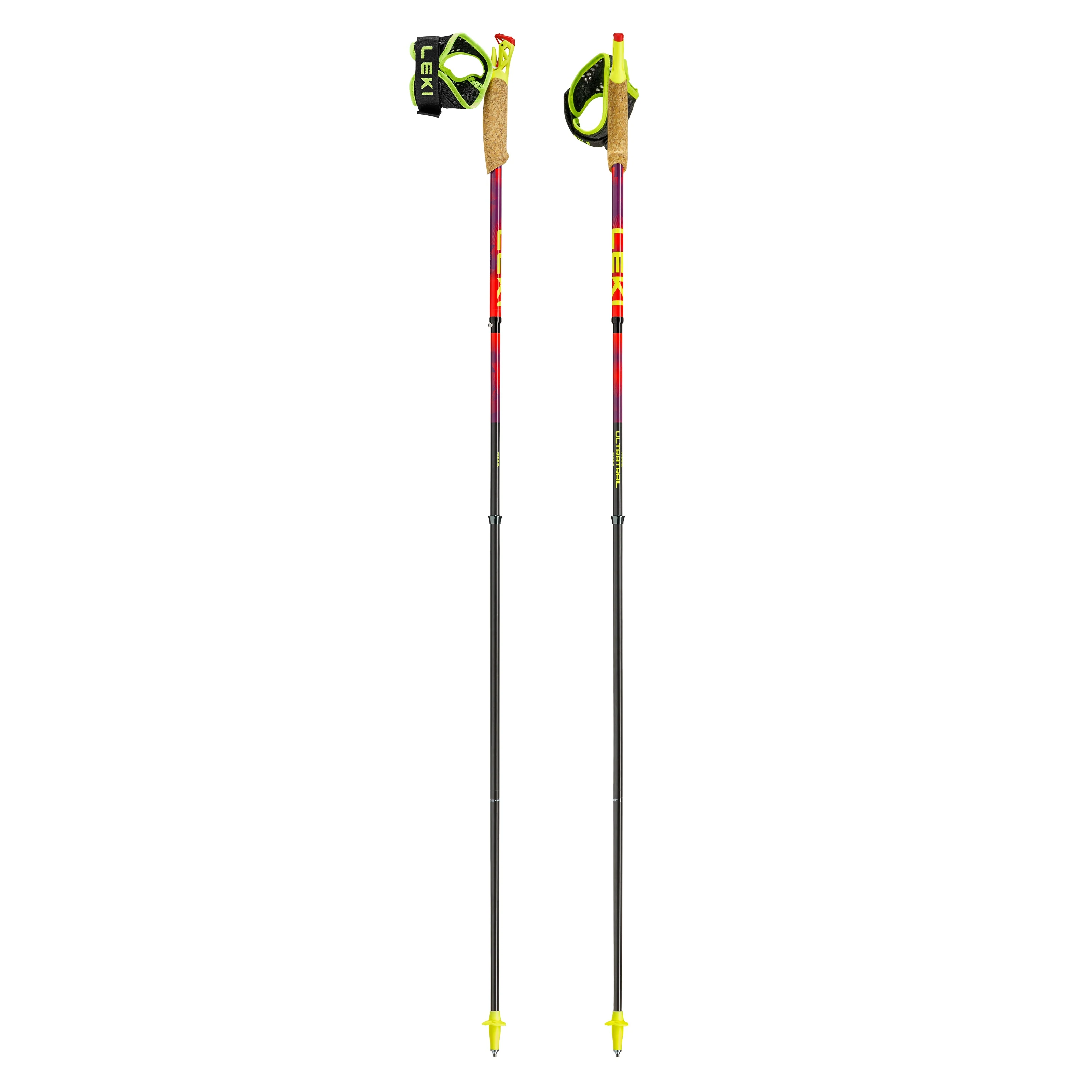 Leki Ultratrail FX.One Superlite Running Poles | Bright Red / Violet / Neon - Image 7