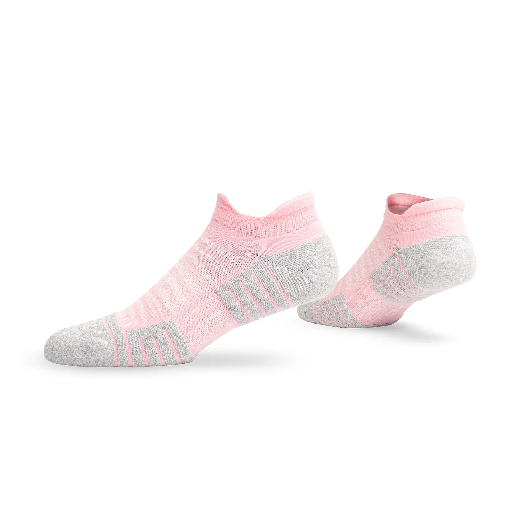 Lightfeet Performance Socks | Midweight | Ankle Length | Soft Pink - Image 4