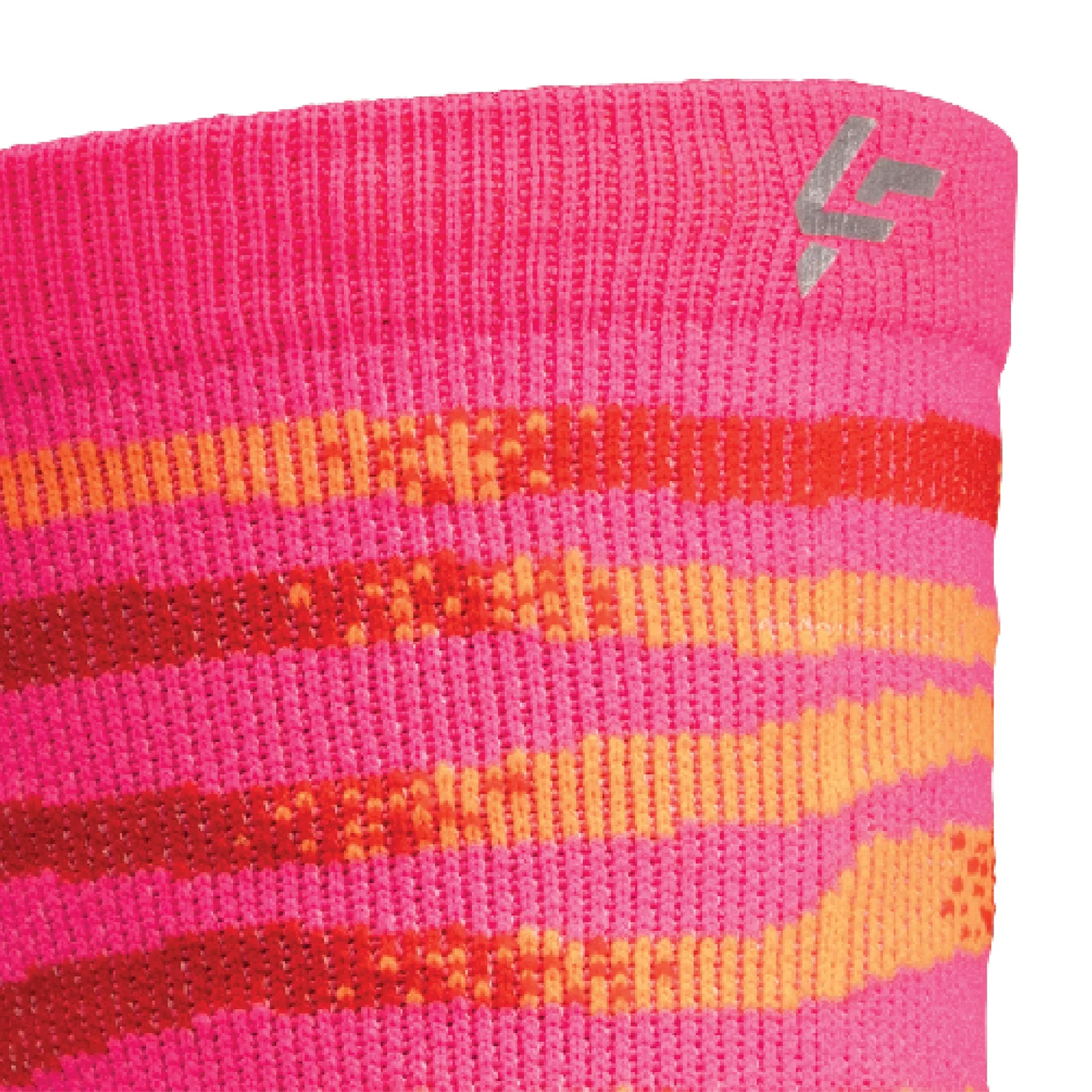 Lightfeet Performance Predator Socks | Midweight | Half Crew | Pink / Red / Orange - Image 3