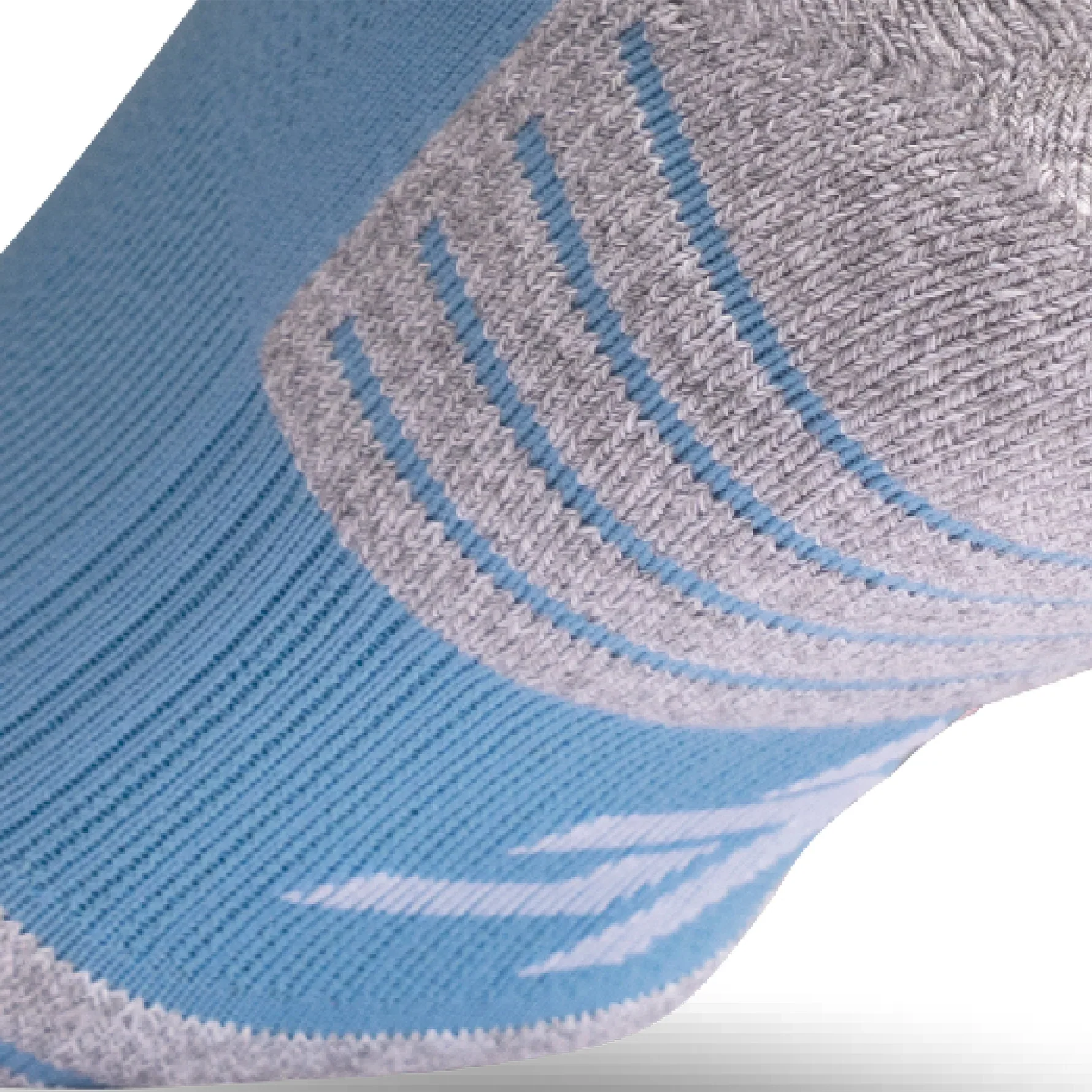 Lightfeet Performance Socks | Midweight | Quarter Crew | Soft Blue - Image 2