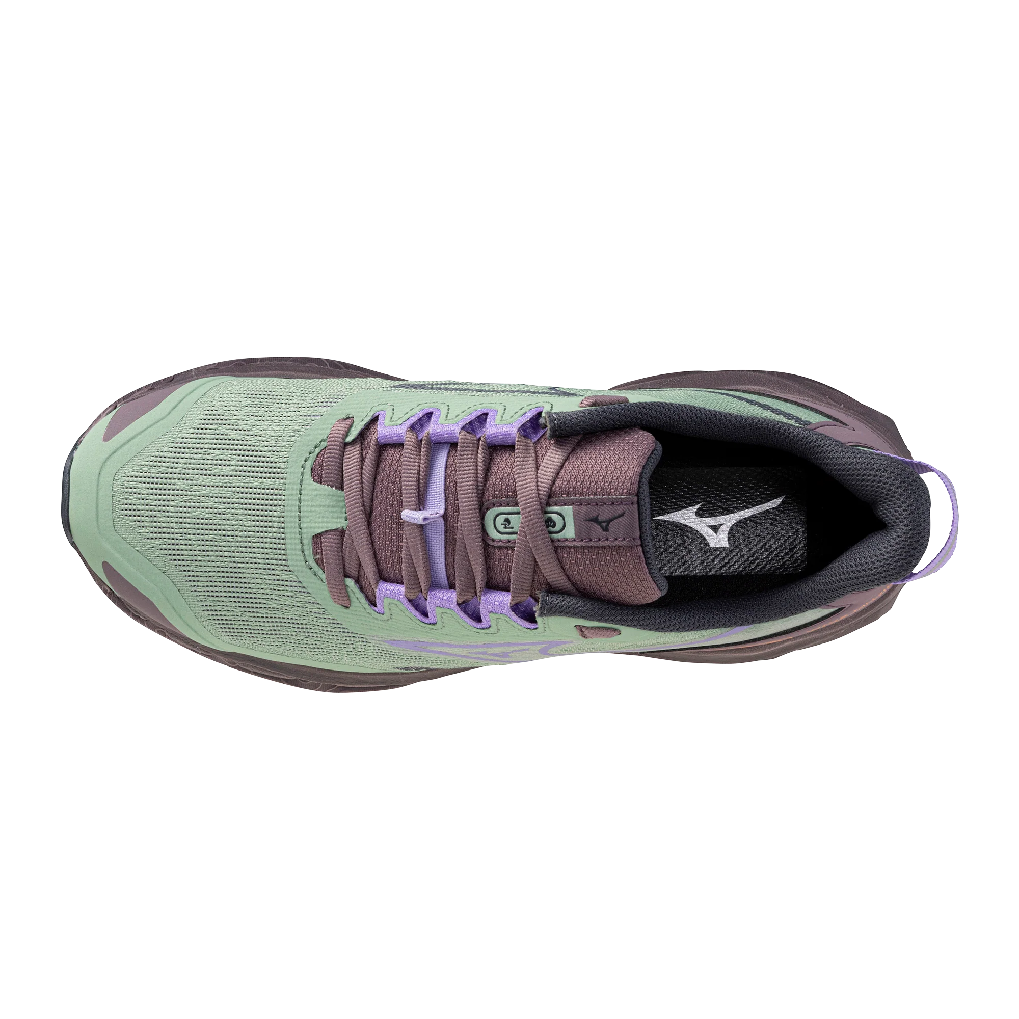 Mizuno Wave Mujin 11 | Granite Green / Bougainvillea / India Ink | Womens - Image 5
