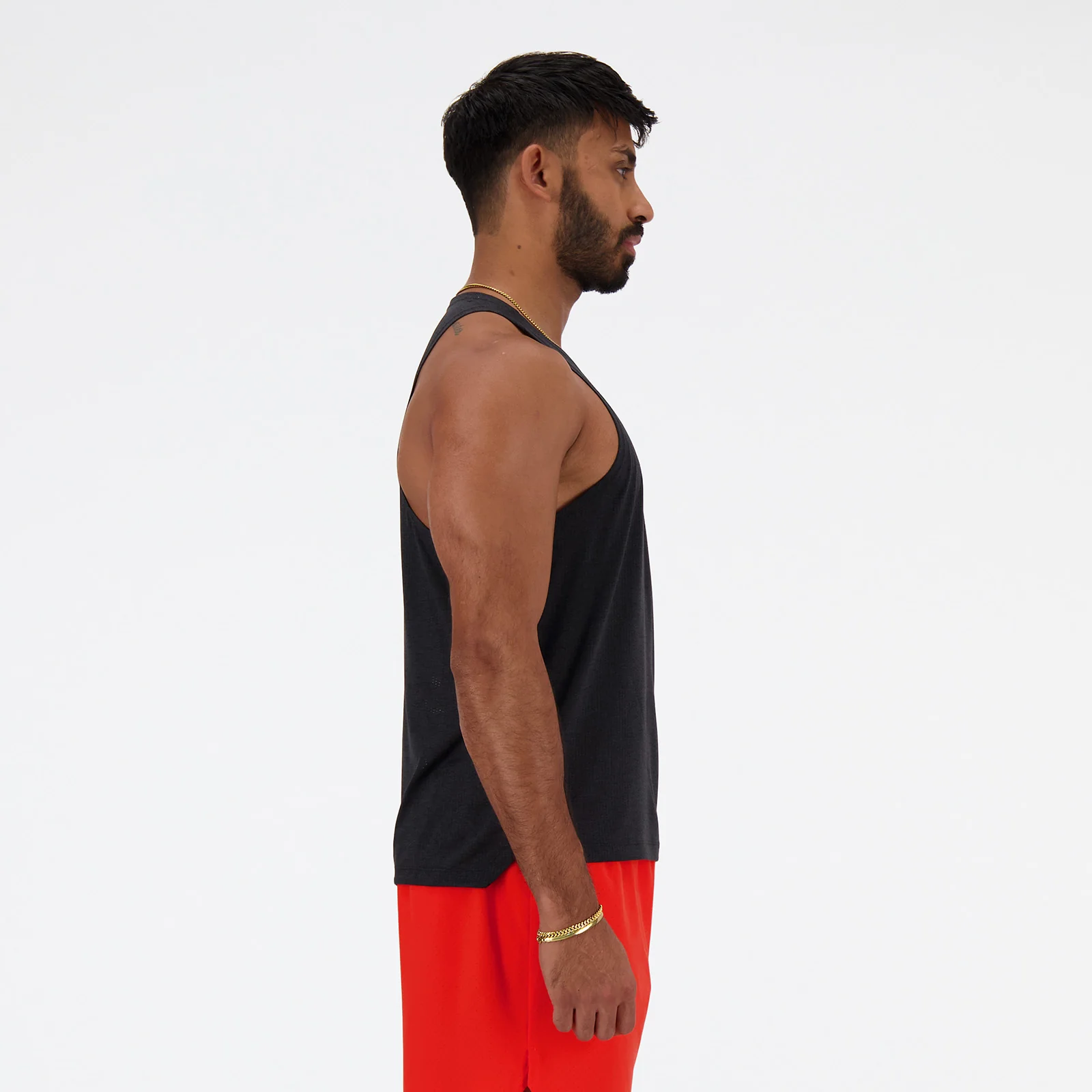 New Balance Athletics Tank | Black | Mens - Image 4