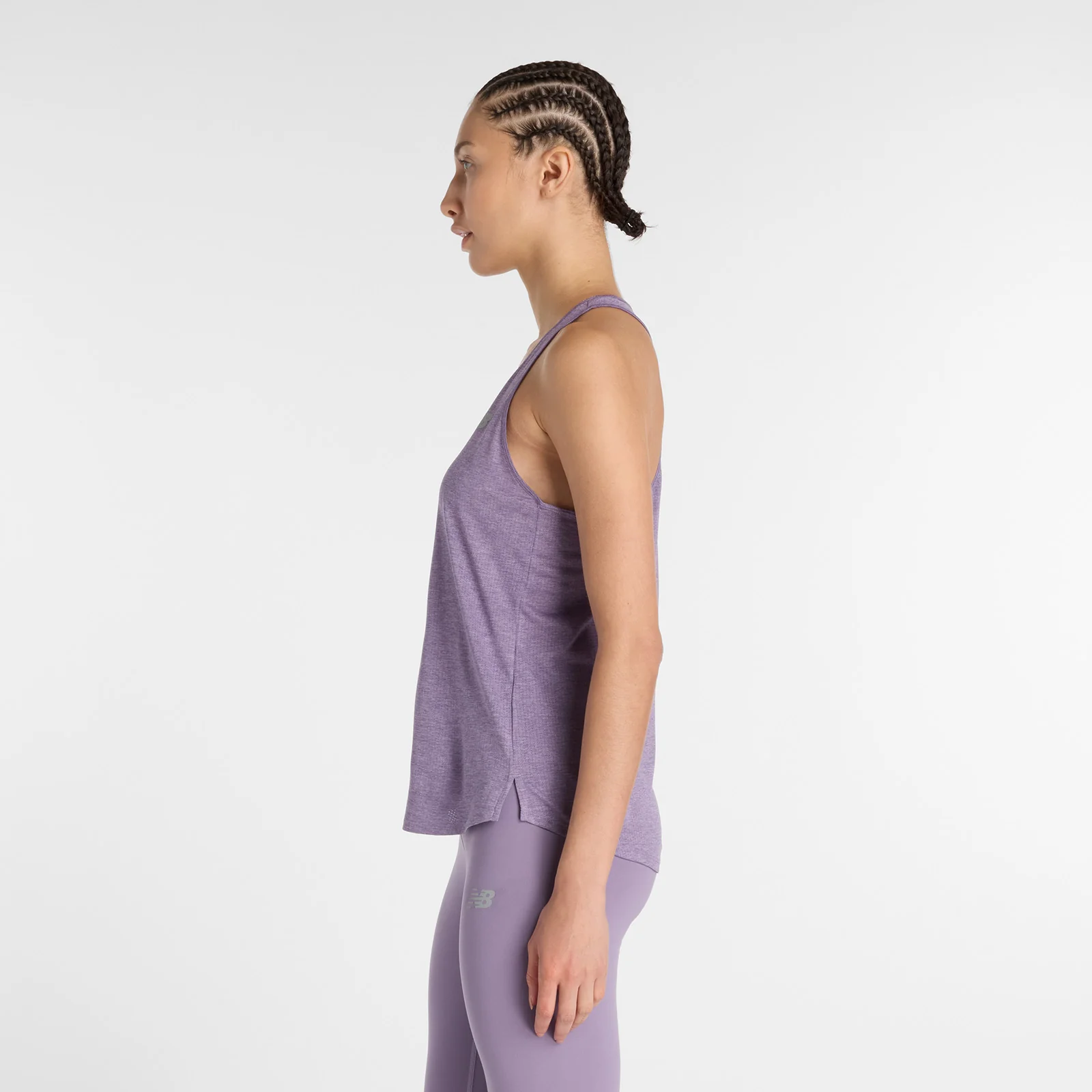 New Balance Athletics Tank | Candied Violet Heather | Womens - Image 5