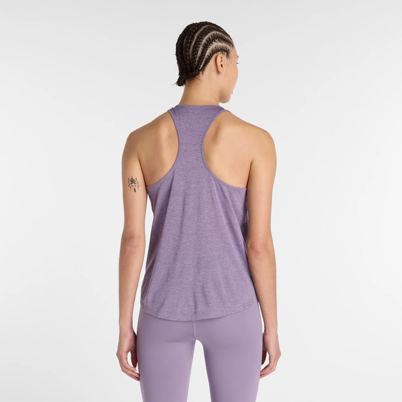 New Balance Athletics Tank | Candied Violet Heather | Womens - Image 6