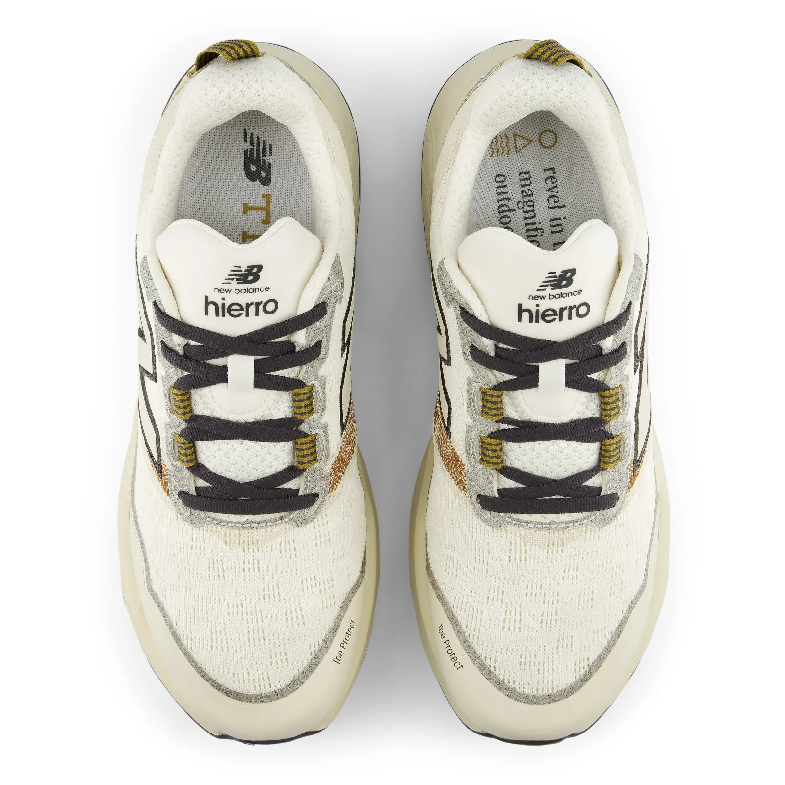 New Balance Fresh Foam X Hierro v9 | Angora / Basil Oil | Mens - Image 3
